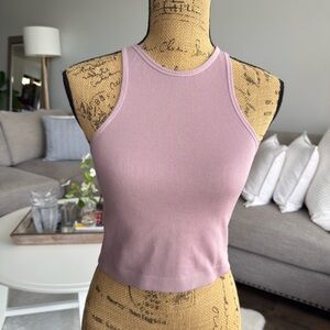 Calvin Klein Mauve Crop Top